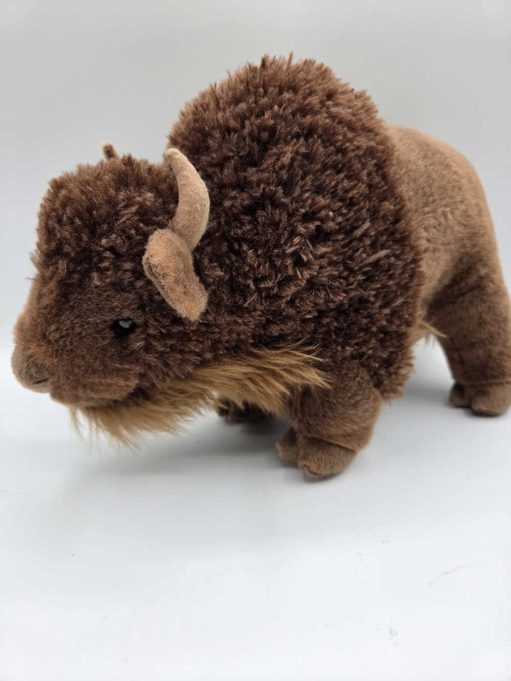 Douglas Plush Brown Bison Stuffed Animal - Soft Kids Toy